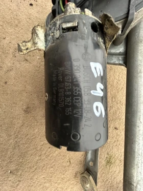 0390241355 моторче с механизъм предни чистачки BMW E46 1998-2005  , снимка 2