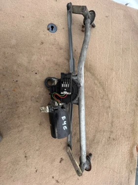 0390241355 моторче с механизъм предни чистачки BMW E46 1998-2005  , снимка 1