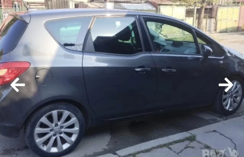 Opel Meriva 1.7, снимка 9 - Автомобили и джипове - 52559679
