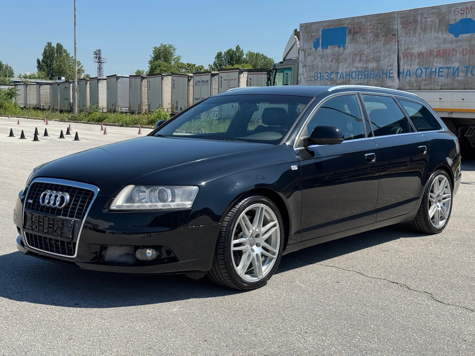 Audi A6 Facelift Камера Keyless 19 Sline Recaro нови гуми, снимка 1