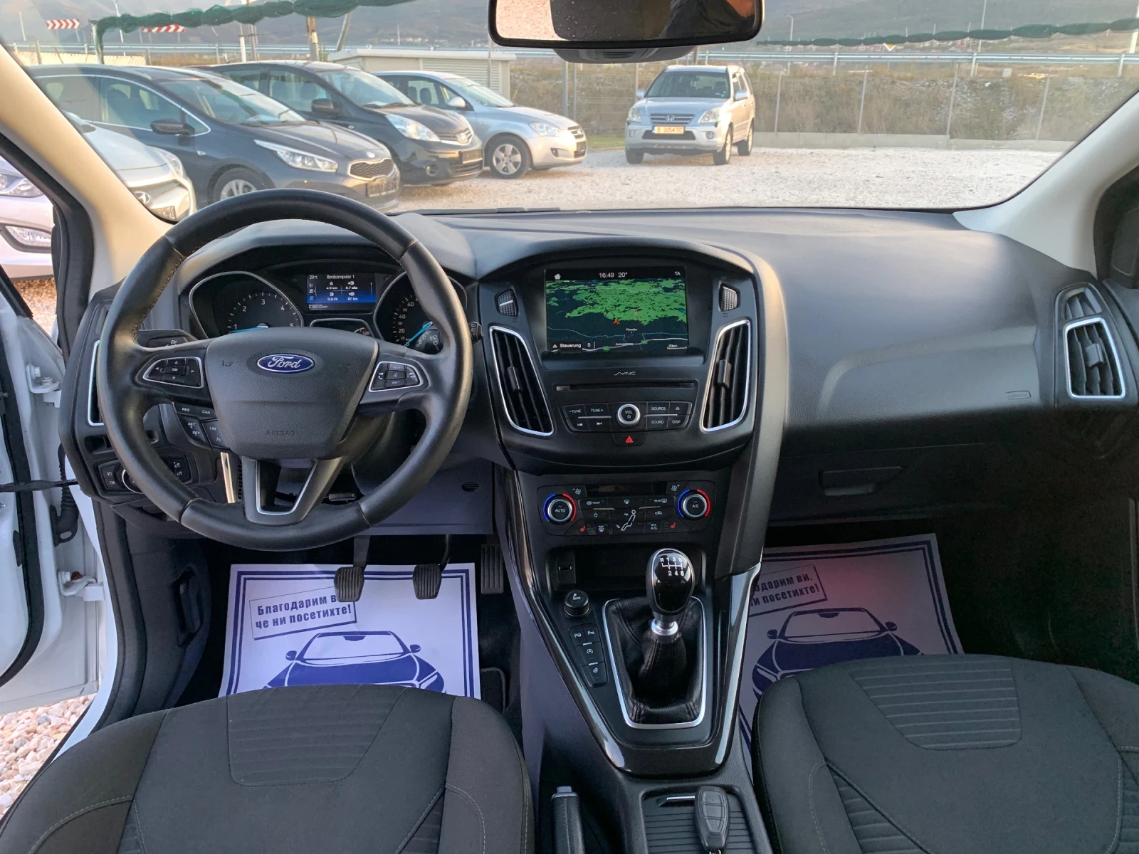 Ford Focus 1.5tdci 128 кс Нави  | Mobile.bg — изображение 12