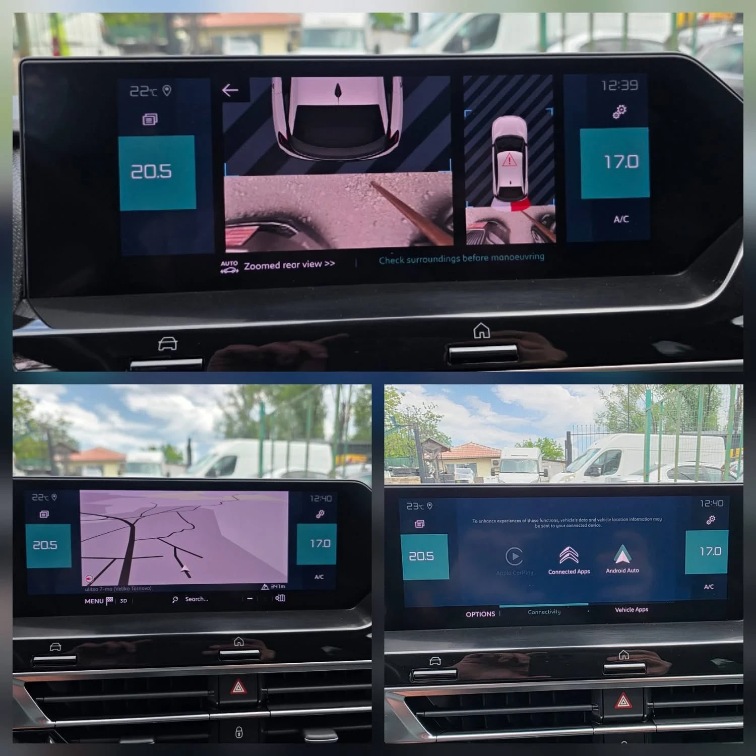 Citroen C4 136�.�. 50KW /��� / ��� �� / ����� / 360 ������ /  | Mobile.bg � ����������� 13
