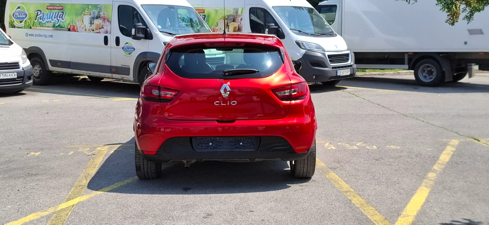 Renault Clio 1.2 Led Red Rose  88000km Като Нова, снимка 5 - Автомобили и джипове - 54798879