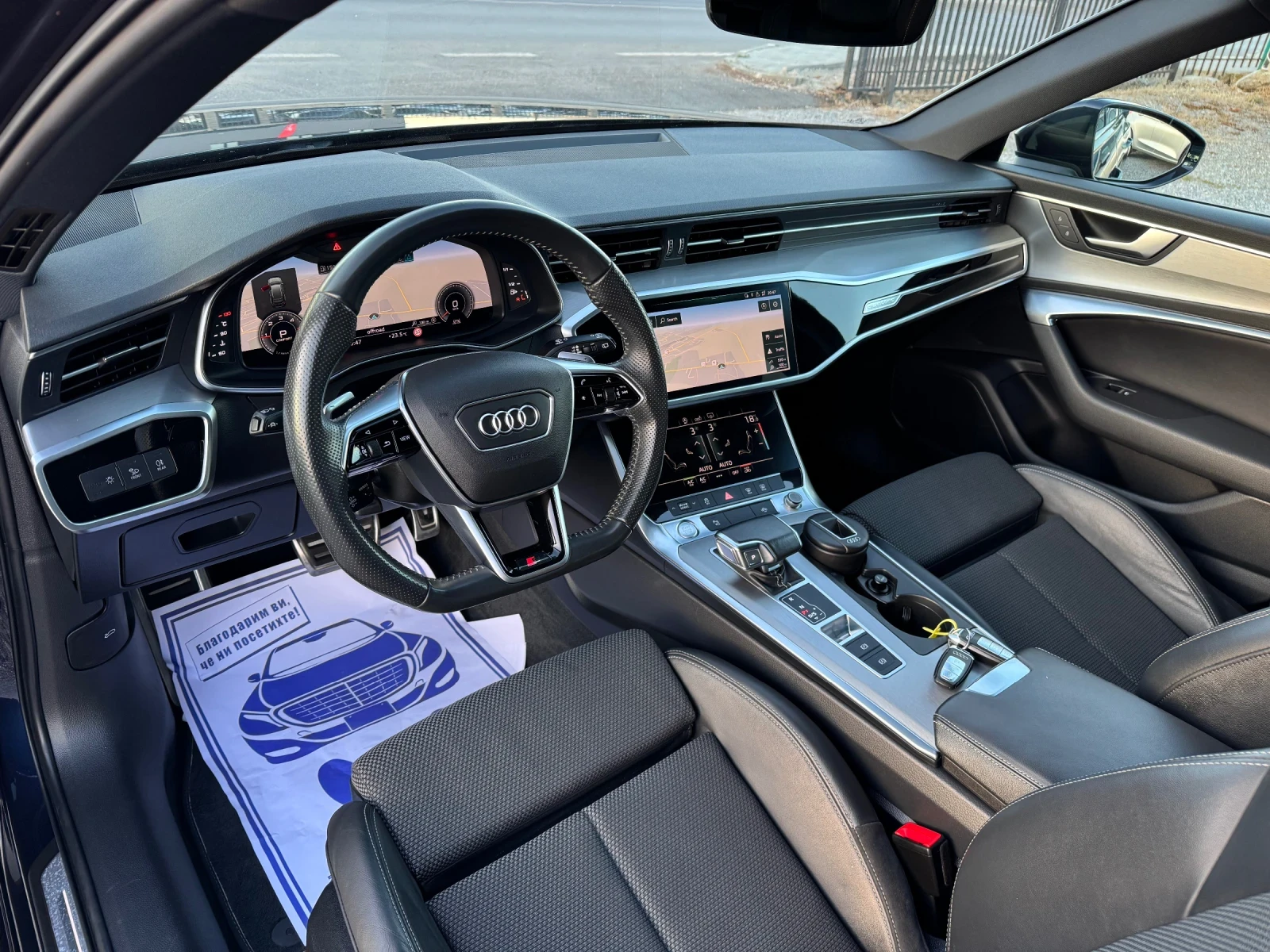 Audi A6 40TDI QUATTRO 3xSline! MATRIX Black edition! , снимка 12 - Автомобили и джипове - 55071474