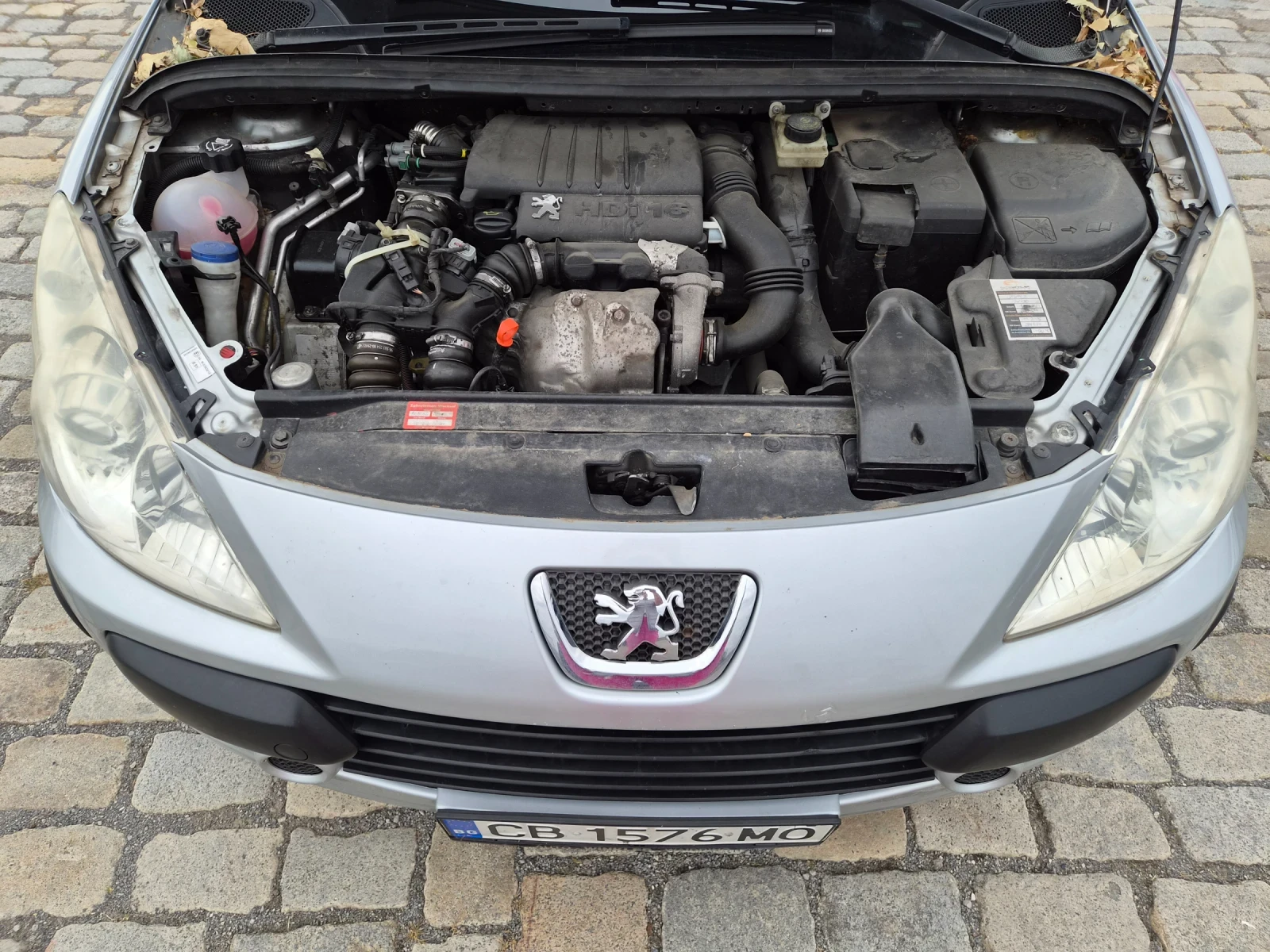 Peugeot 307 1.6HDI 109кс ВСИЧКО ПЛАТЕНО , снимка 9 - Автомобили и джипове - 56088342