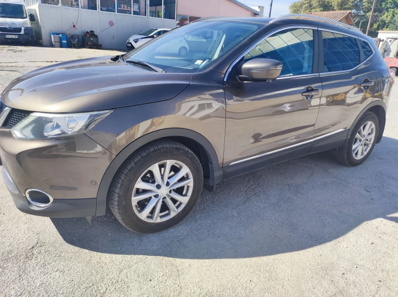 Nissan Qashqai 1.2 DIG-T TEKNA/AUTO MAT/360/FULL SERVICE , снимка 1 - Автомобили и джипове - 48386287