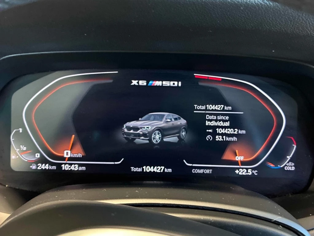 BMW X6 * M50i * CARFAX * БЕЗ ПЪРВОНАЧАЛНА ВНОСКА - изображение 8