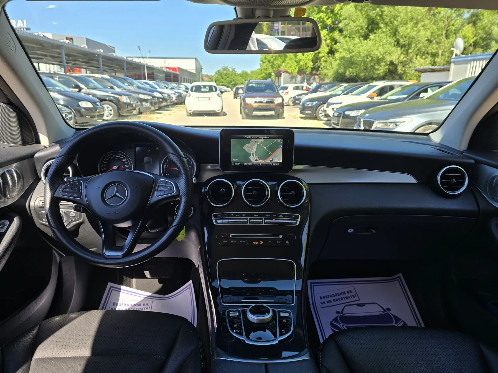 Mercedes-Benz GLC 250 D 204к.с Sport 4MATIC Premium Burmester , снимка 15 - Автомобили и джипове - 54932567