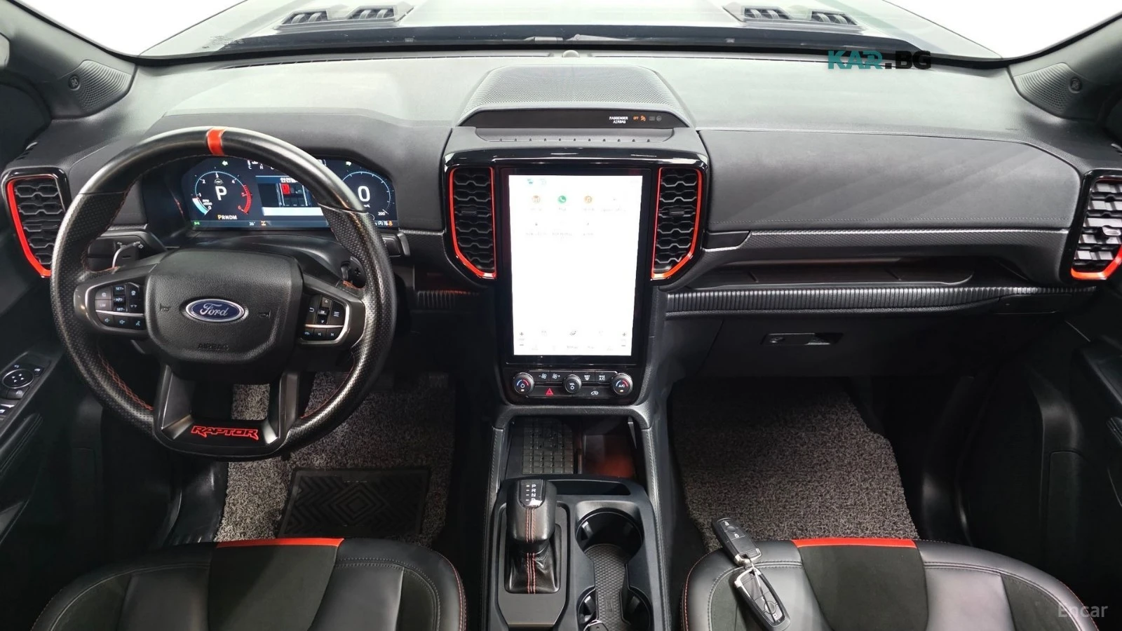 Ford Ranger RAPTOR* DISTRONIC* 360* КАМЕРА* ПОДГРЕВ* KEYLESS* , снимка 5 - Автомобили и джипове - 55693314