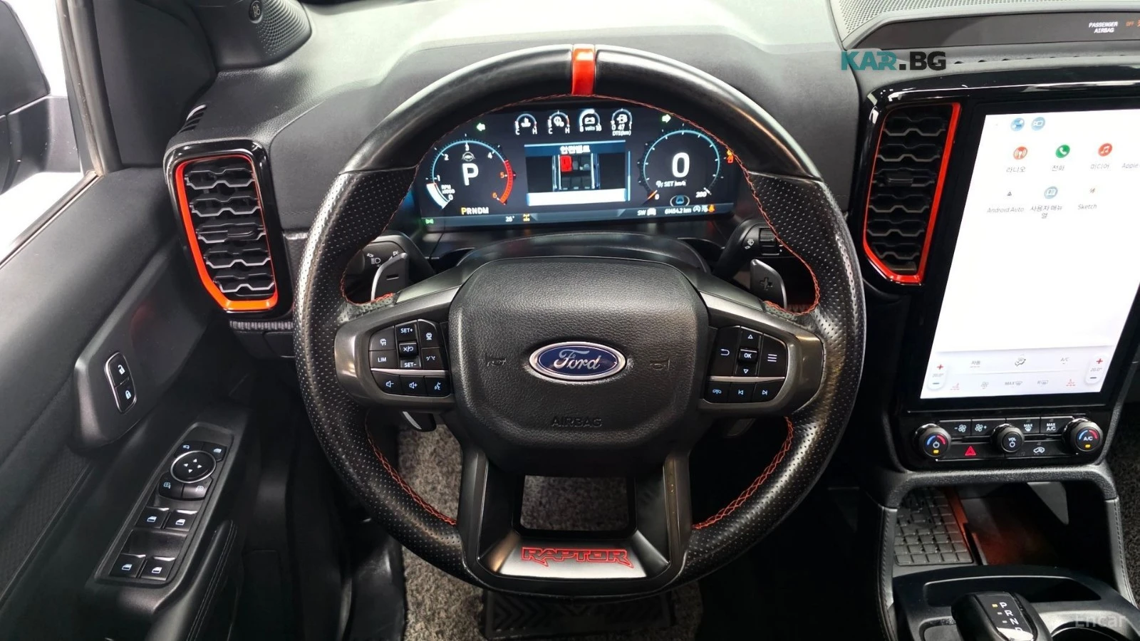 Ford Ranger RAPTOR* DISTRONIC* 360* КАМЕРА* ПОДГРЕВ* KEYLESS* , снимка 6 - Автомобили и джипове - 55693314
