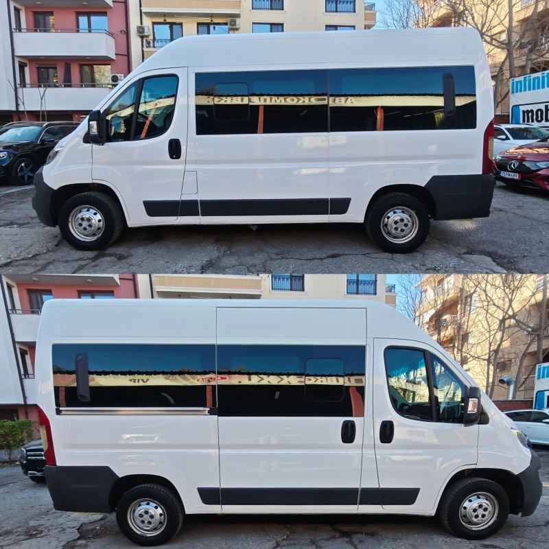 Citroen Jumper MAXI+ НАДСТРОЙКА, КЛИМА, ПЕЧКА, 8+ 1, ТОП!, снимка 6 - Бусове и автобуси - 52255239