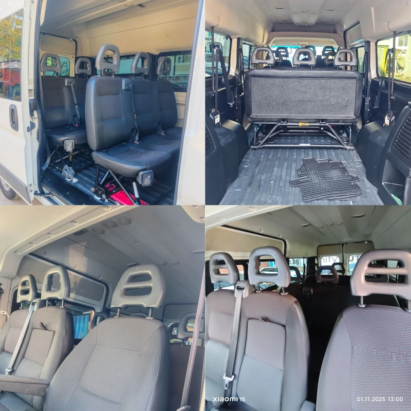 Citroen Jumper MAXI+ НАДСТРОЙКА, КЛИМА, ПЕЧКА, 8+ 1, ТОП!, снимка 8 - Бусове и автобуси - 52255239