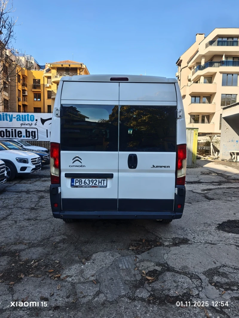 Citroen Jumper MAXI+ НАДСТРОЙКА, КЛИМА, ПЕЧКА, 8+ 1, ТОП!, снимка 3 - Бусове и автобуси - 52255239