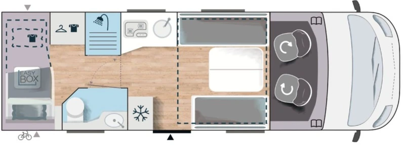 Кемпер Challenger 3080 Start Edition  , снимка 3 - Каравани и кемпери - 49460230