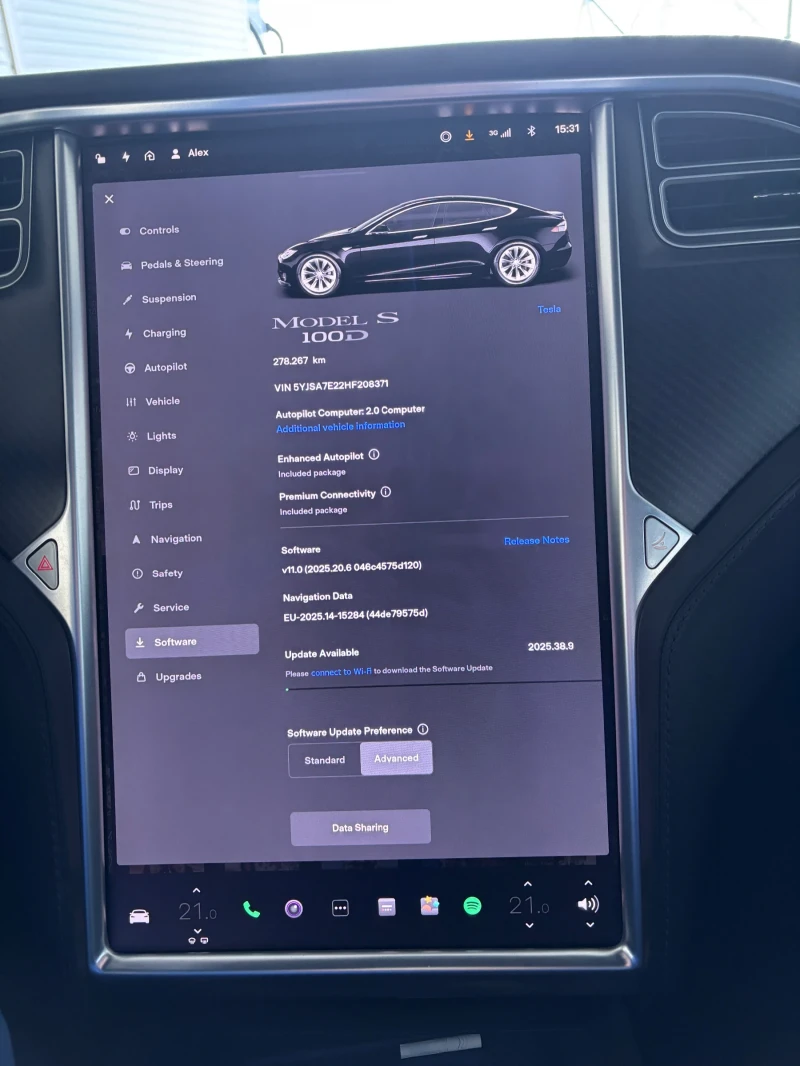 Tesla Model S, снимка 17 - Автомобили и джипове - 52515297