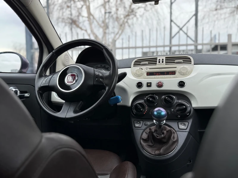 Fiat 500 1.4i 16V Sport EcoGas MT6 2016 Style, снимка 14 - Автомобили и джипове - 53269753