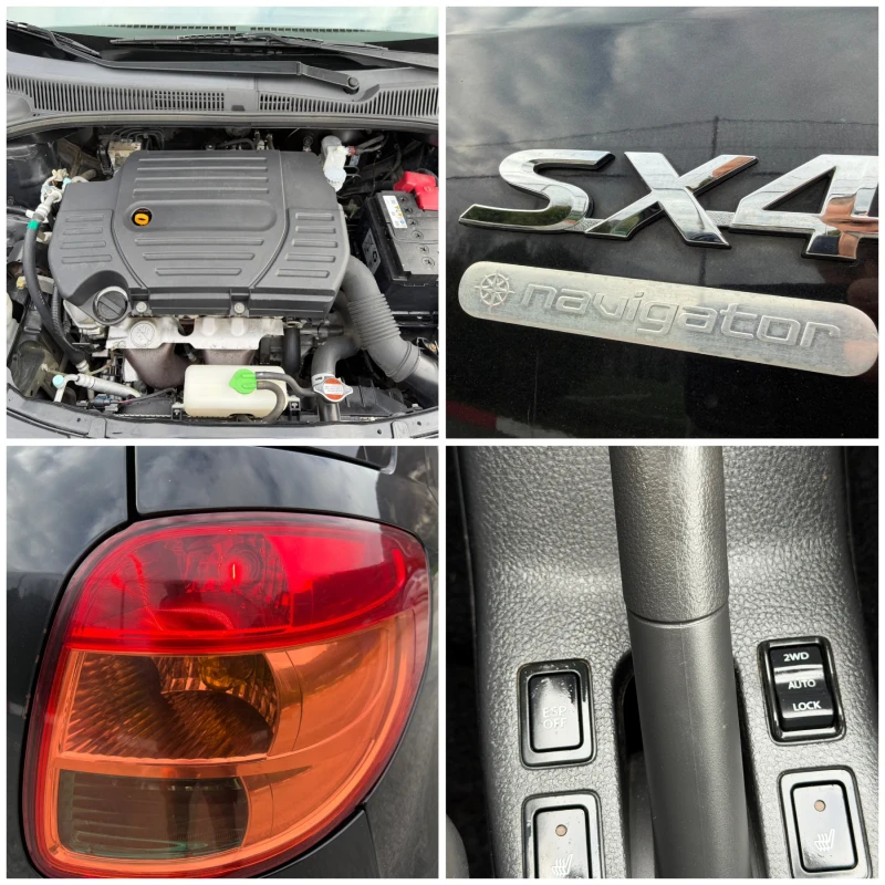 Suzuki SX4 4Х4 FACE Navigator 1.6i, снимка 16 - Автомобили и джипове - 53559707