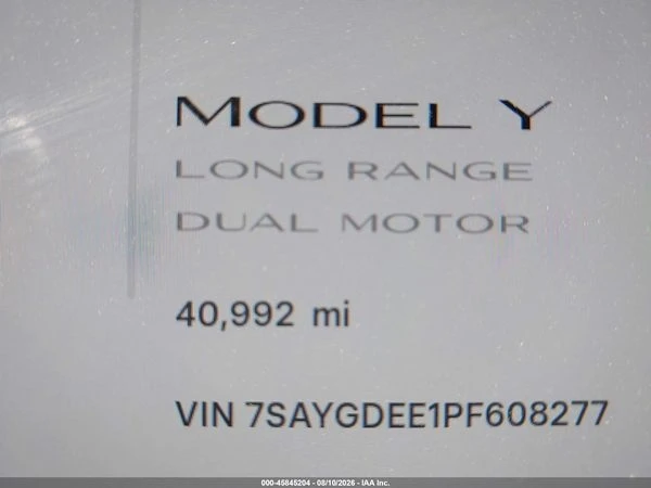 Tesla Model Y AWD/LONG RANGE DUAL MOTOR ALL-WHEEL DRIVE, снимка 6 - Автомобили и джипове - 56198943