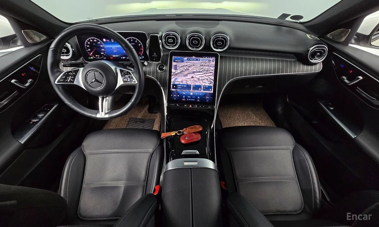 Mercedes-Benz C 200 AMG* LINE* 4MATIC* BURMESTER* ОБДУХВАНЕ* ДИСТРОНИК, снимка 8 - Автомобили и джипове - 55970951