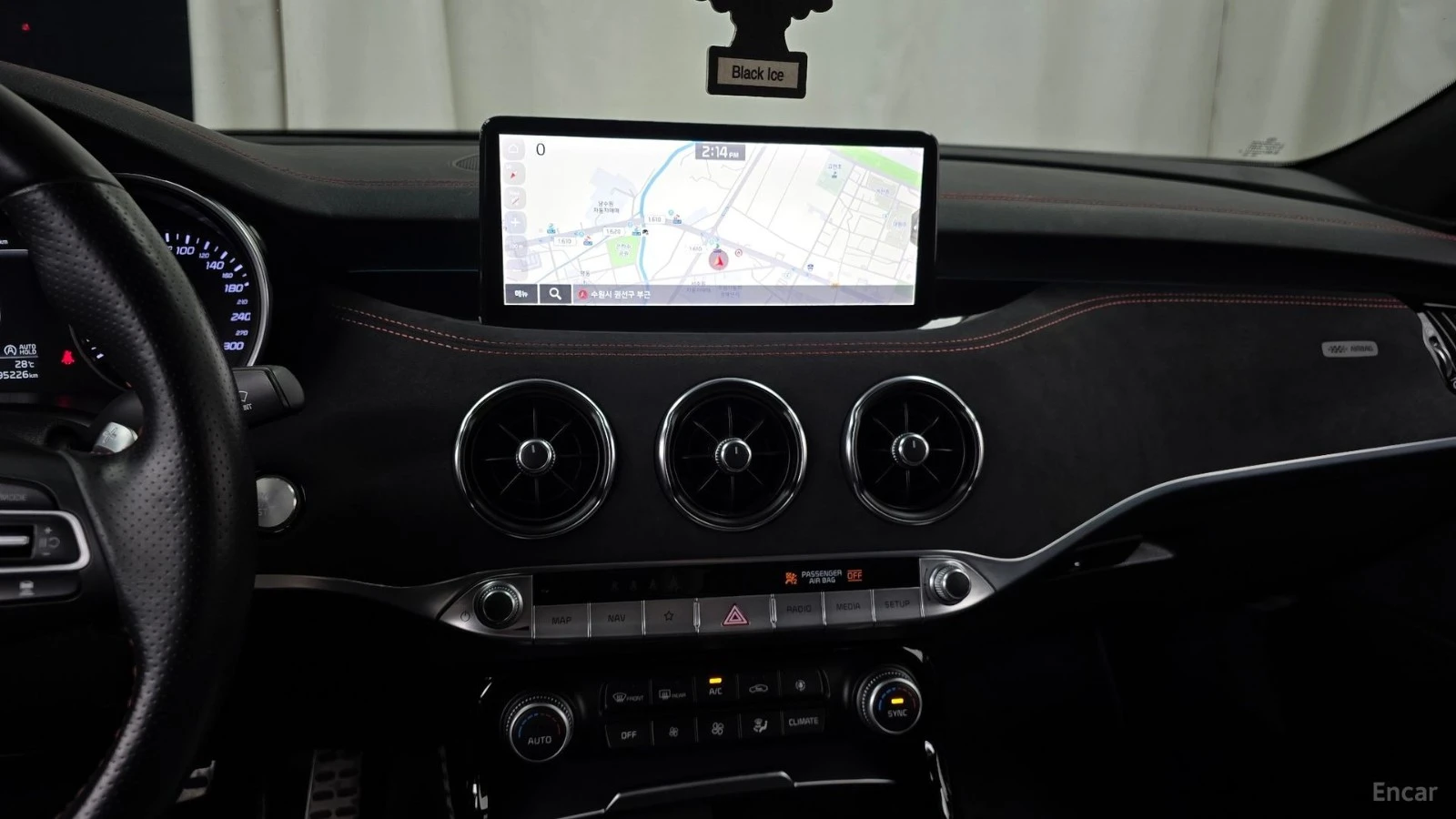Kia Stinger MEISTER 3.3 GT AWD - DISTRONIC - ОБДУХ - ПОДГРЕВИ, снимка 14 - Автомобили и джипове - 56114045