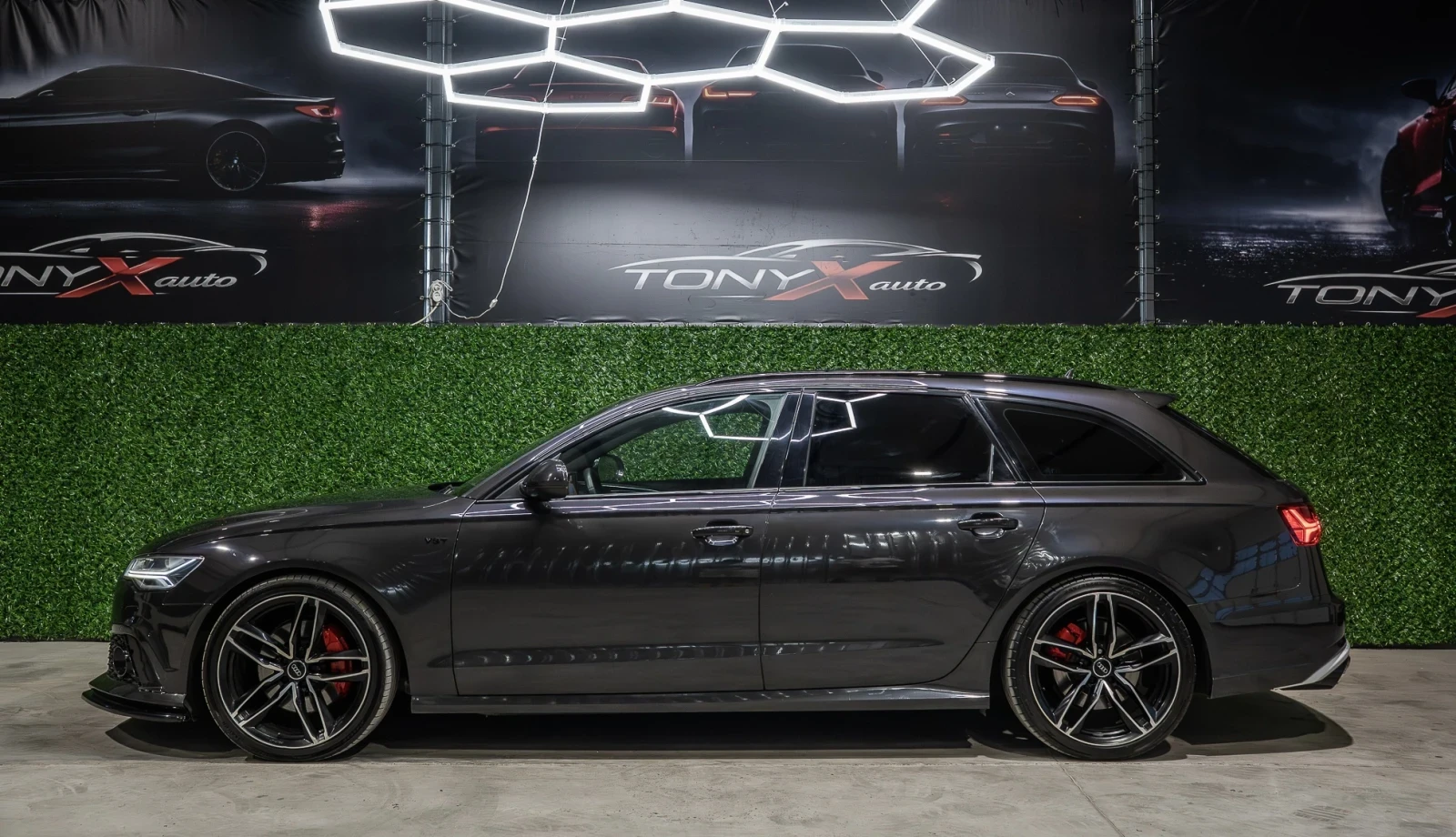 Audi A6  3.0TDI/MATRIX/RS6 OPTIC/BOSE/KEYLESS/HEAD UP/20Z, снимка 9 - Автомобили и джипове - 56246456