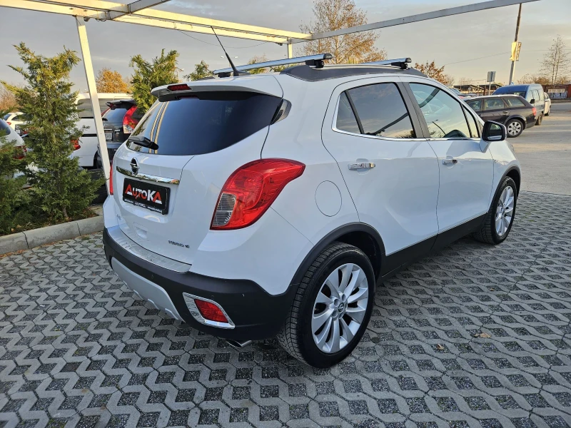 Opel Mokka 1.4T-140кс= ГАЗ= 6СК= 4x4= НАВИ= КАМЕРА= COSMO, снимка 3 - Автомобили и джипове - 48116039