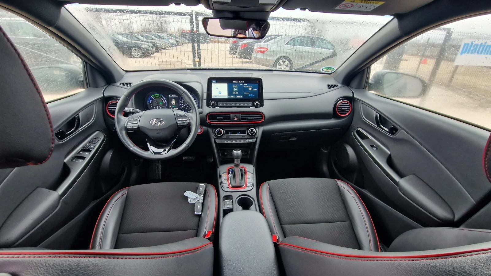 Hyundai Kona 1.6GDI/HYBRID/141K.C/22 X.KM./MAXX FULL - изображение 8