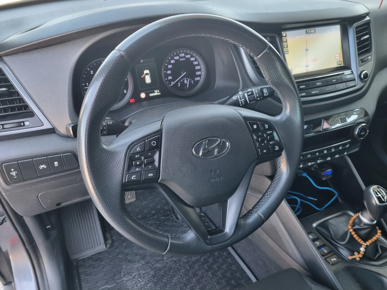 Hyundai Tucson 2019 г., снимка 13 - Автомобили и джипове - 54328987