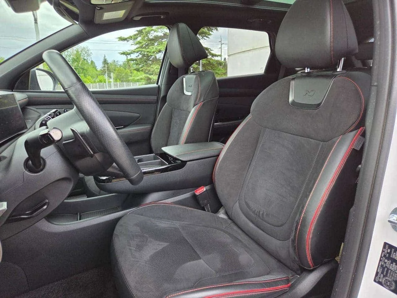 Hyundai Tucson N-Line| ALCANTARA| PANO| ПОДГРЕВИ| , снимка 14 - Автомобили и джипове - 55038300