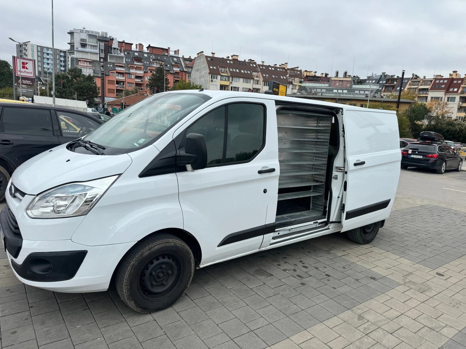Ford Transit Custom Макси база , снимка 5 - Бусове и автобуси - 56526481