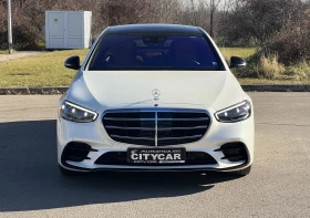 Mercedes-Benz S 580 AMG/LONG/4M/DIAMOND WHITE/DESIGNO/EXCLUSIV/BURM/20, снимка 2