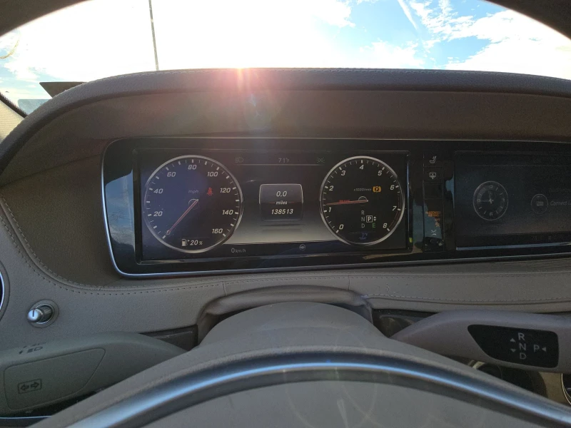 Mercedes-Benz S 550 4MATIC| BURMESTER| DISTRONIC| ОБДУХ| 360, снимка 9 - Автомобили и джипове - 53110337
