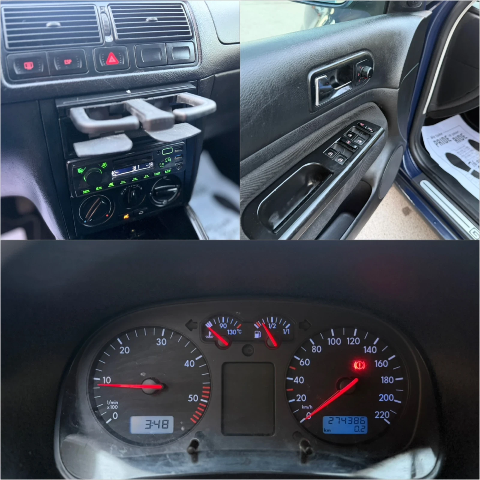 VW Golf 1.9 TDI 90 к.с., снимка 15 - Автомобили и джипове - 55494542