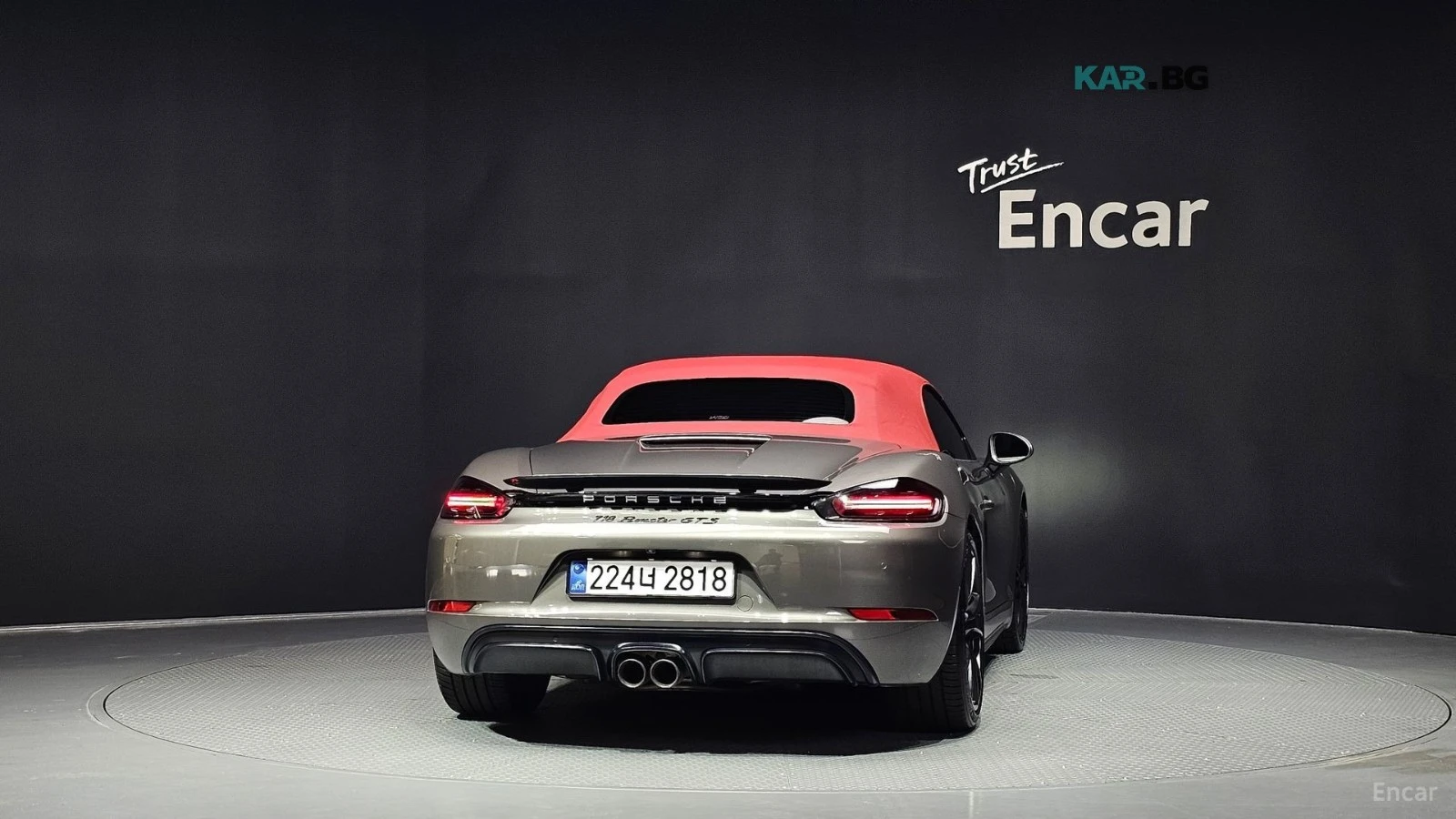 Porsche Boxster 2.5* GTS* PDK* ПОДГРЕВ* ОБДУХВАНЕ* КАМЕРА* НАВИ, снимка 4 - Автомобили и джипове - 55941776