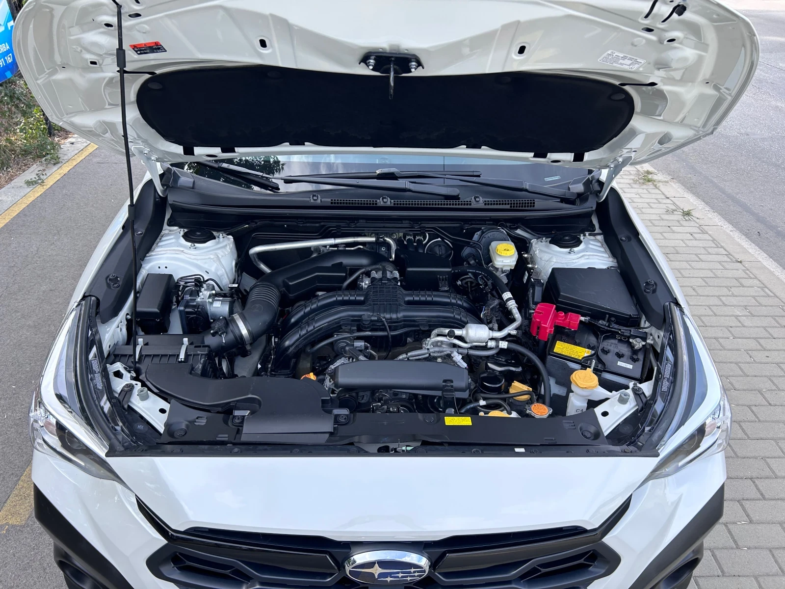 Subaru Crosstrek AWD / 2, 0 BENZIN 113kw/ 20 хил.км!!! / БЯЛА ПЕРЛА, снимка 8 - Автомобили и джипове - 56211373