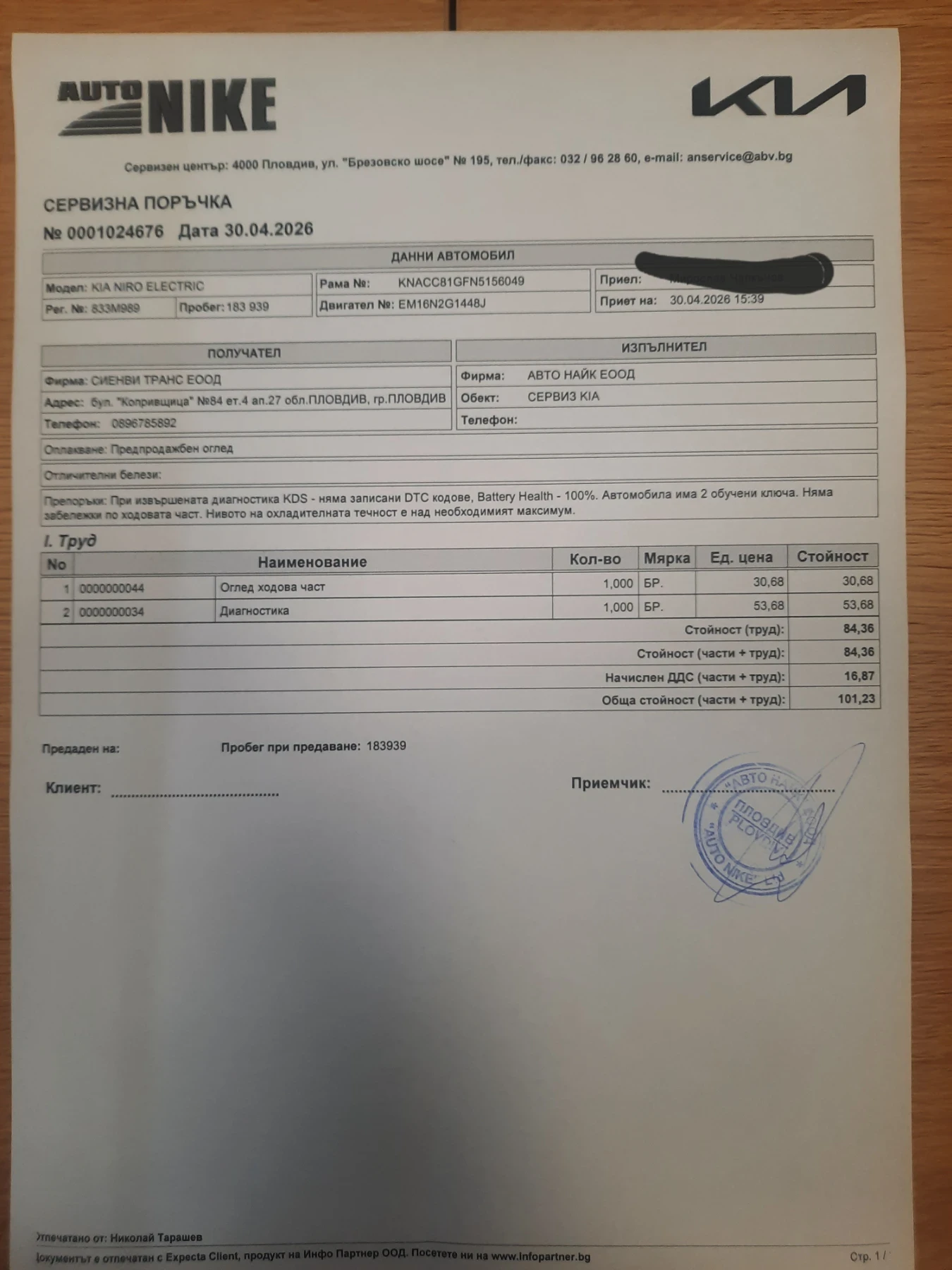 Kia Niro EV 2022   ExecutiveLine  64kw ПРОДАДЕНА!!!, снимка 2 - Автомобили и джипове - 54329712