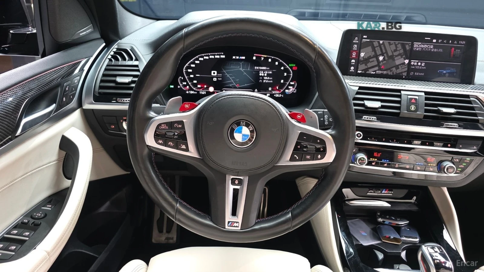 BMW X3 M* ПОДГРЕВ* ОБДУХВАНЕ* ДИСТРОНИК* 360* HUD* , снимка 6 - Автомобили и джипове - 55218603