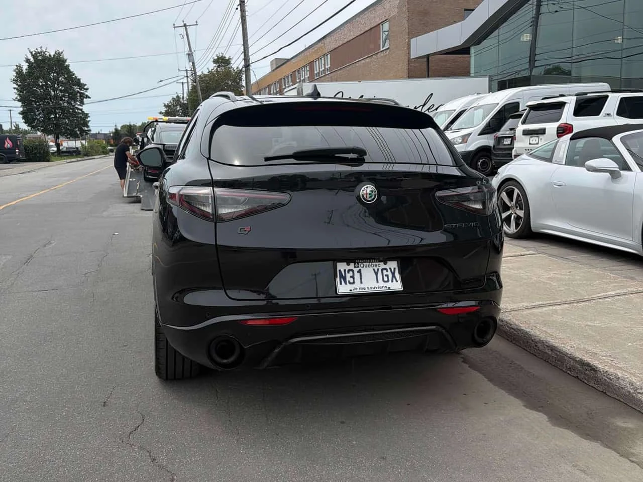 Alfa Romeo Stelvio Ti Sport/CARFAX/КОЖА/ПОДГРЕВ/ПАНО, снимка 4 - Автомобили и джипове - 55750315