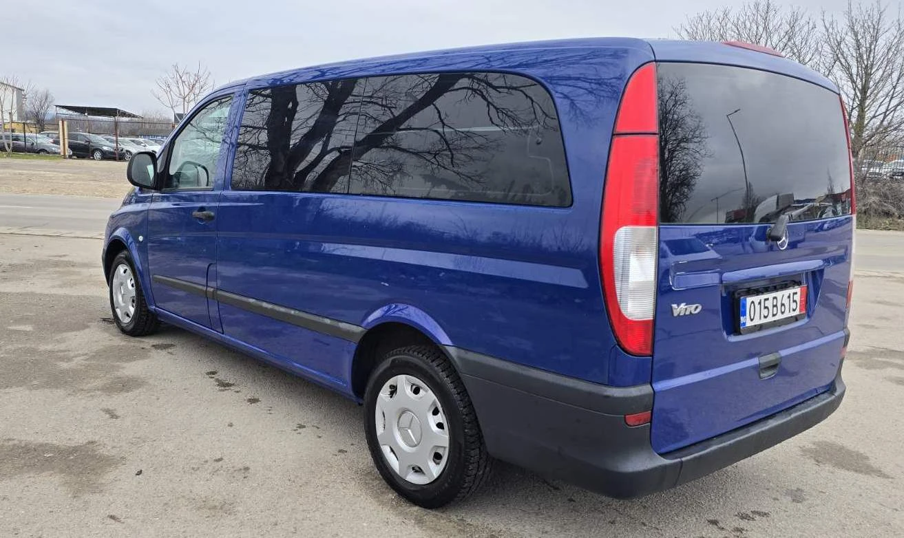 Mercedes-Benz Vito 111/2.2CDI, 9места, Климатик, Дълга база, снимка 6 - Бусове и автобуси - 54909865