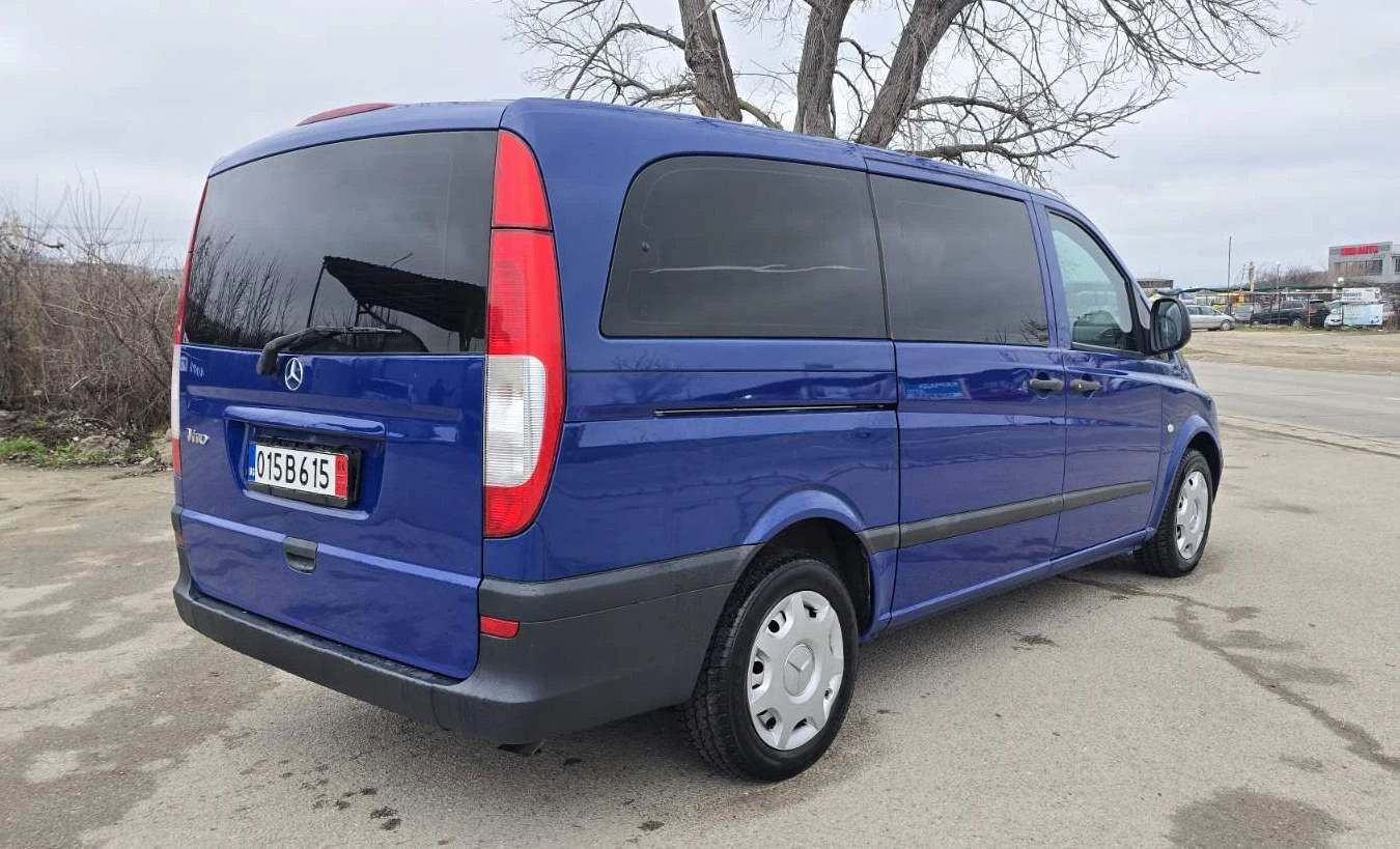 Mercedes-Benz Vito 111/2.2CDI, 9места, Климатик, Дълга база, снимка 4 - Бусове и автобуси - 54909865