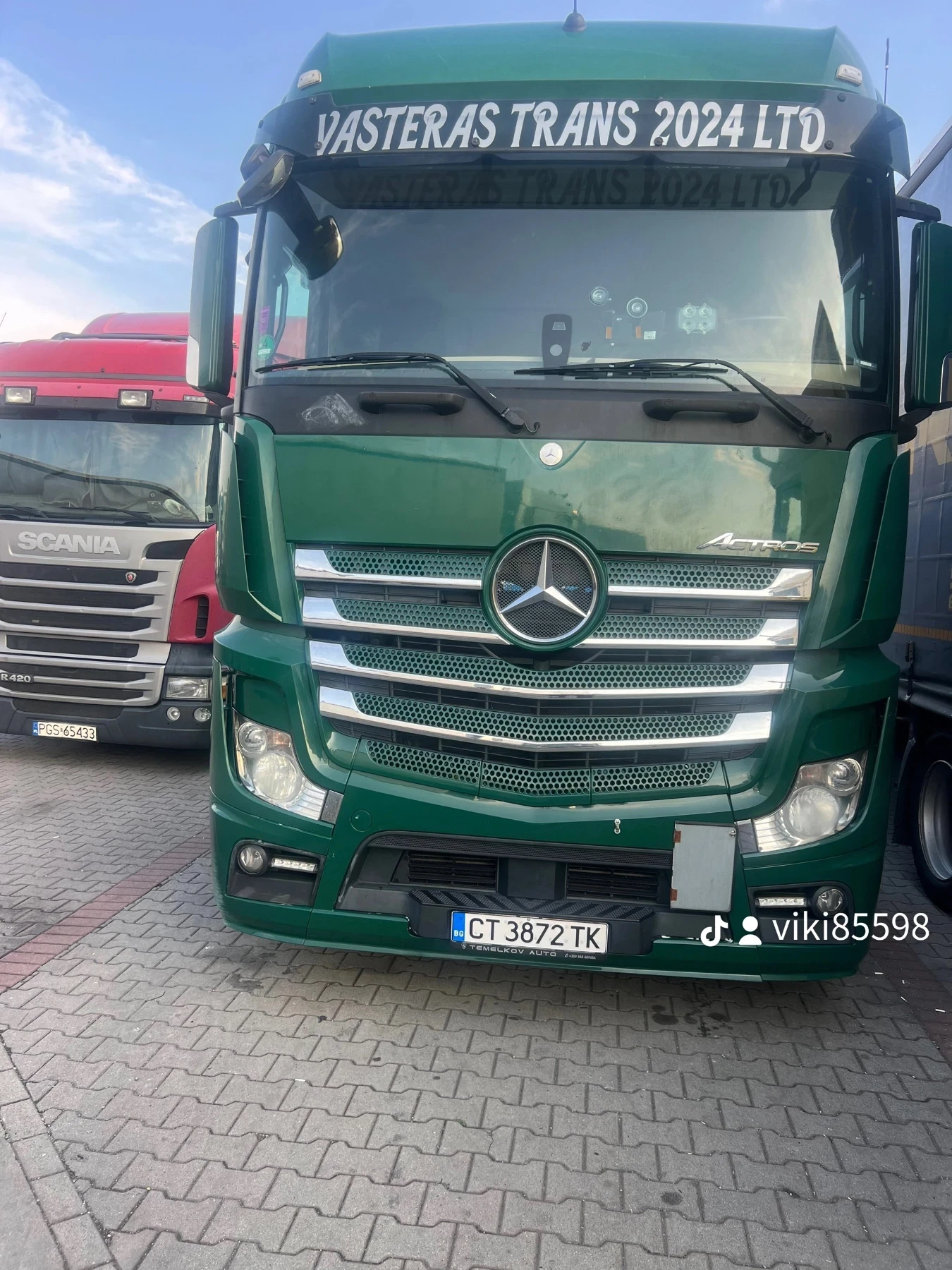 Mercedes-Benz Actros, снимка 2 - Камиони - 54918438
