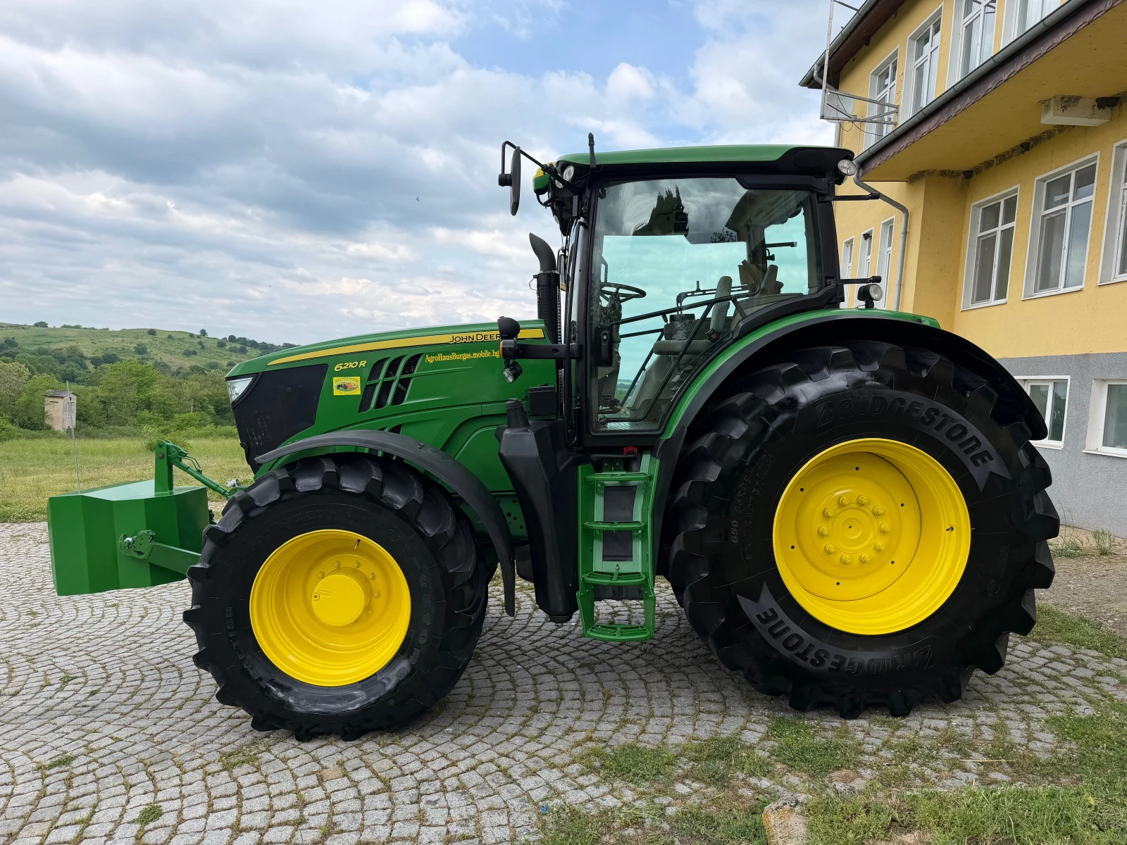 Трактор John Deere 6210R НАВИГАЦИЯ ЛИЗИНГ, снимка 4 - Селскостопанска техника - 53020635