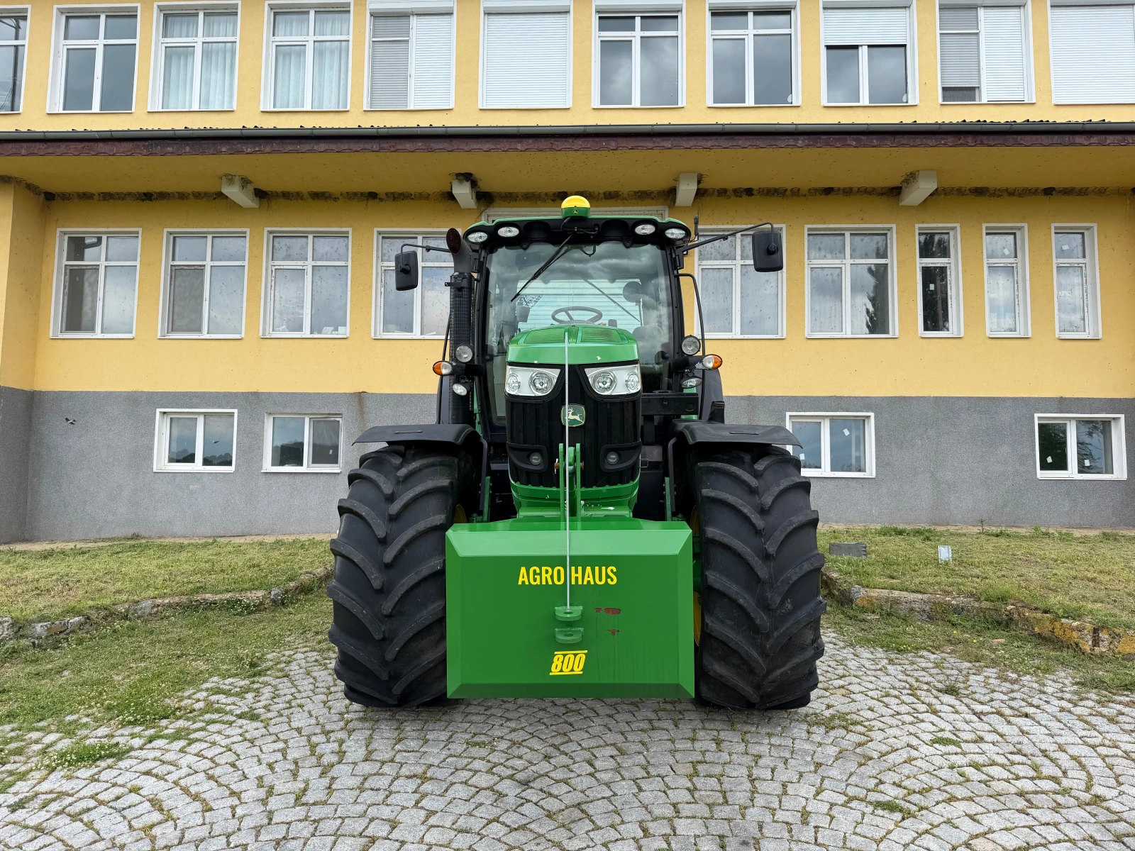 Трактор John Deere 6210R НАВИГАЦИЯ ЛИЗИНГ, снимка 2 - Селскостопанска техника - 53020635