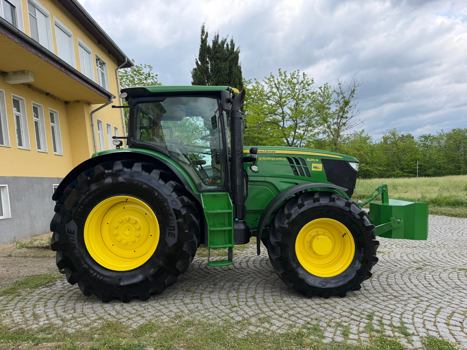 Трактор John Deere 6210R НАВИГАЦИЯ ЛИЗИНГ, снимка 9 - Селскостопанска техника - 53020635