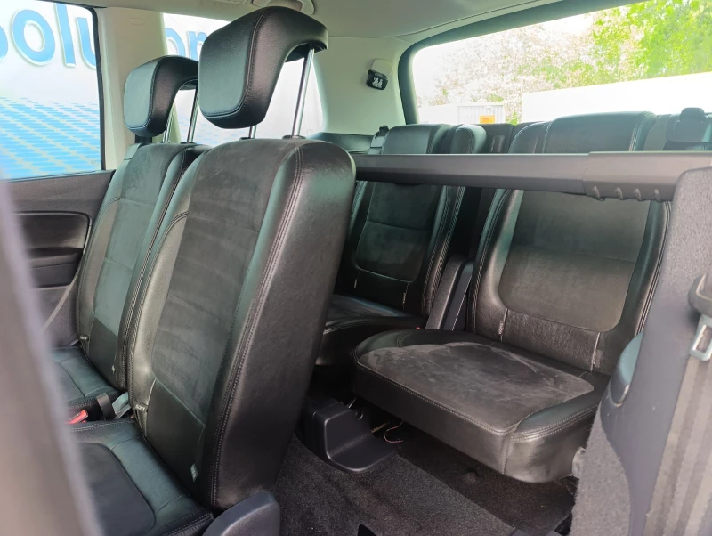 Seat Alhambra * Sport* 2.0* TDI* DSG* Camera* Navi* 177hp 7 Мест, снимка 14 - Автомобили и джипове - 52038966