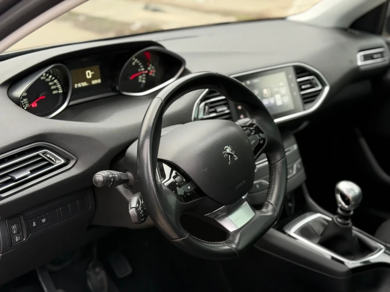 Peugeot 308 1.6HDI* 120* EU6* ПАНОРАМА* НАВИГАЦИЯ, снимка 7 - Автомобили и джипове - 53295496