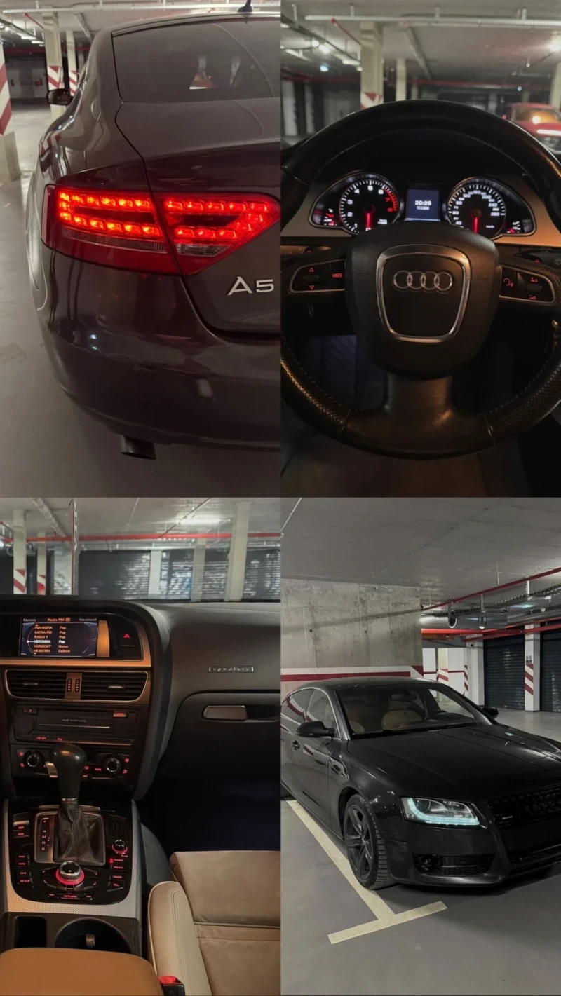 Audi A5 Sportback QUATTRO, снимка 3 - Автомобили и джипове - 55382967