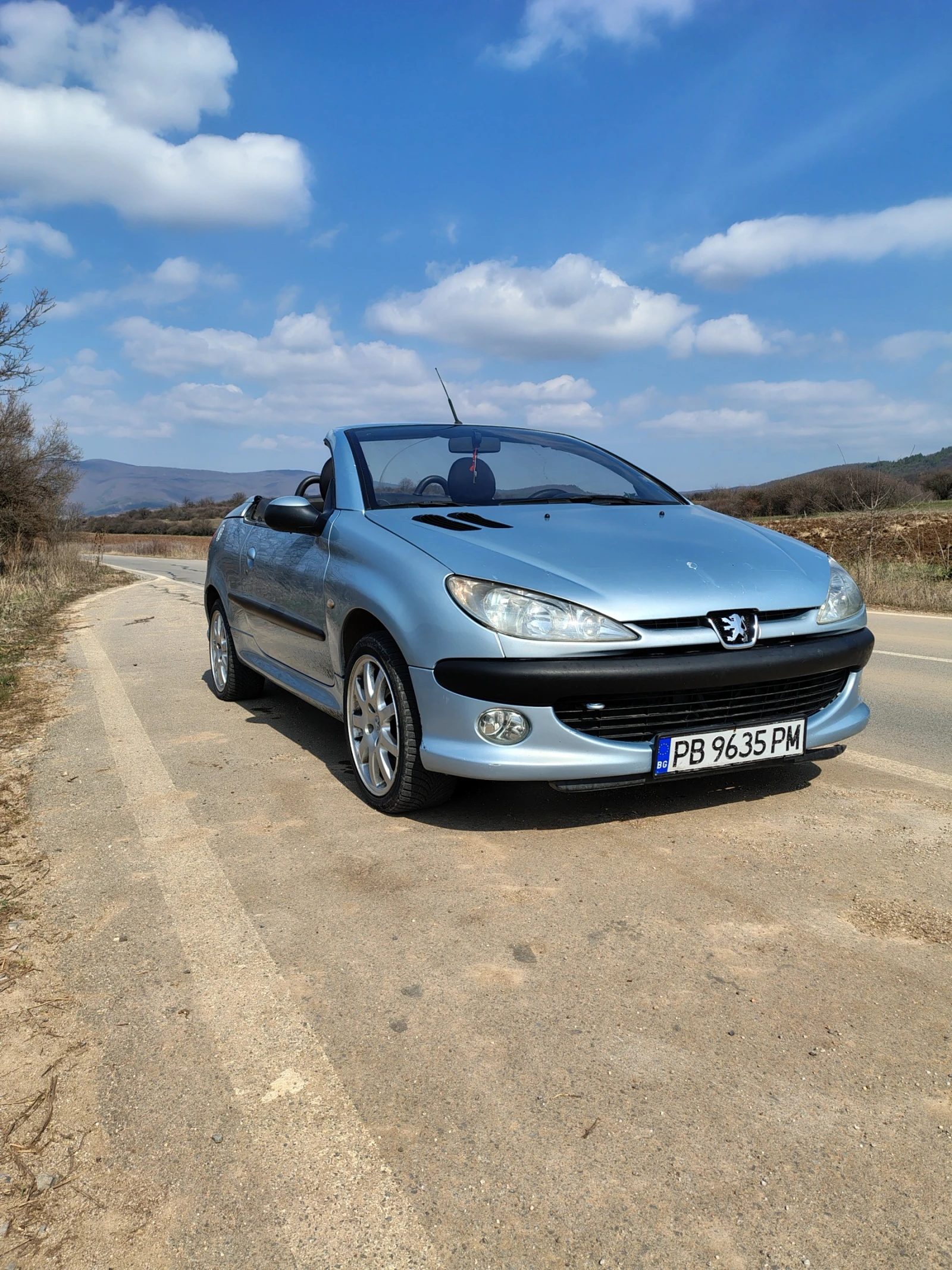 Peugeot 206 CC 2.0, снимка 11 - Автомобили и джипове - 53872787
