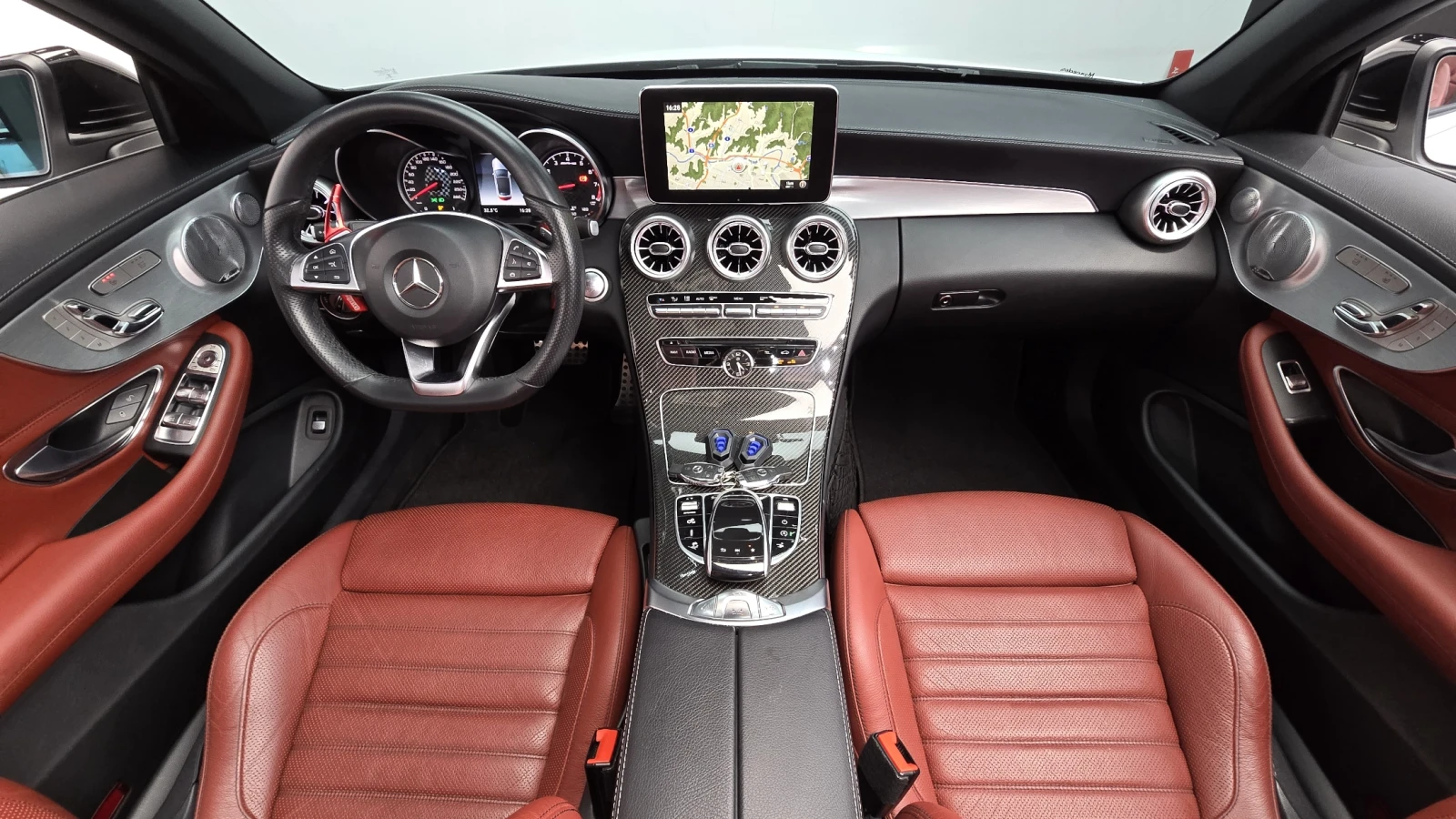 Mercedes-Benz C 43 AMG BLIND SPOT HUD ������ ����* encareu.com | Mobile.bg � ����������� 7