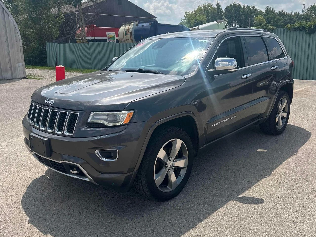 Jeep Grand cherokee Overland* Distronic* Обдух* подгрев* H&K, снимка 1